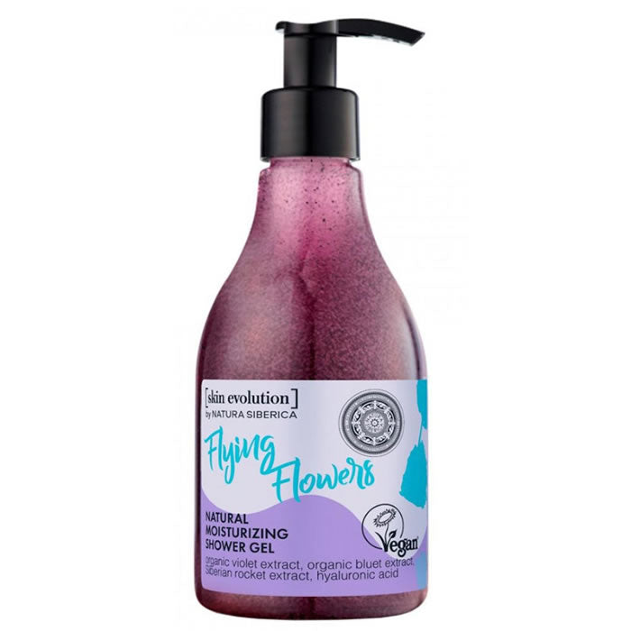 Fuktighetsgivende dusjgelé Naturale Flyvende blomster Natura Siberica 260 ml