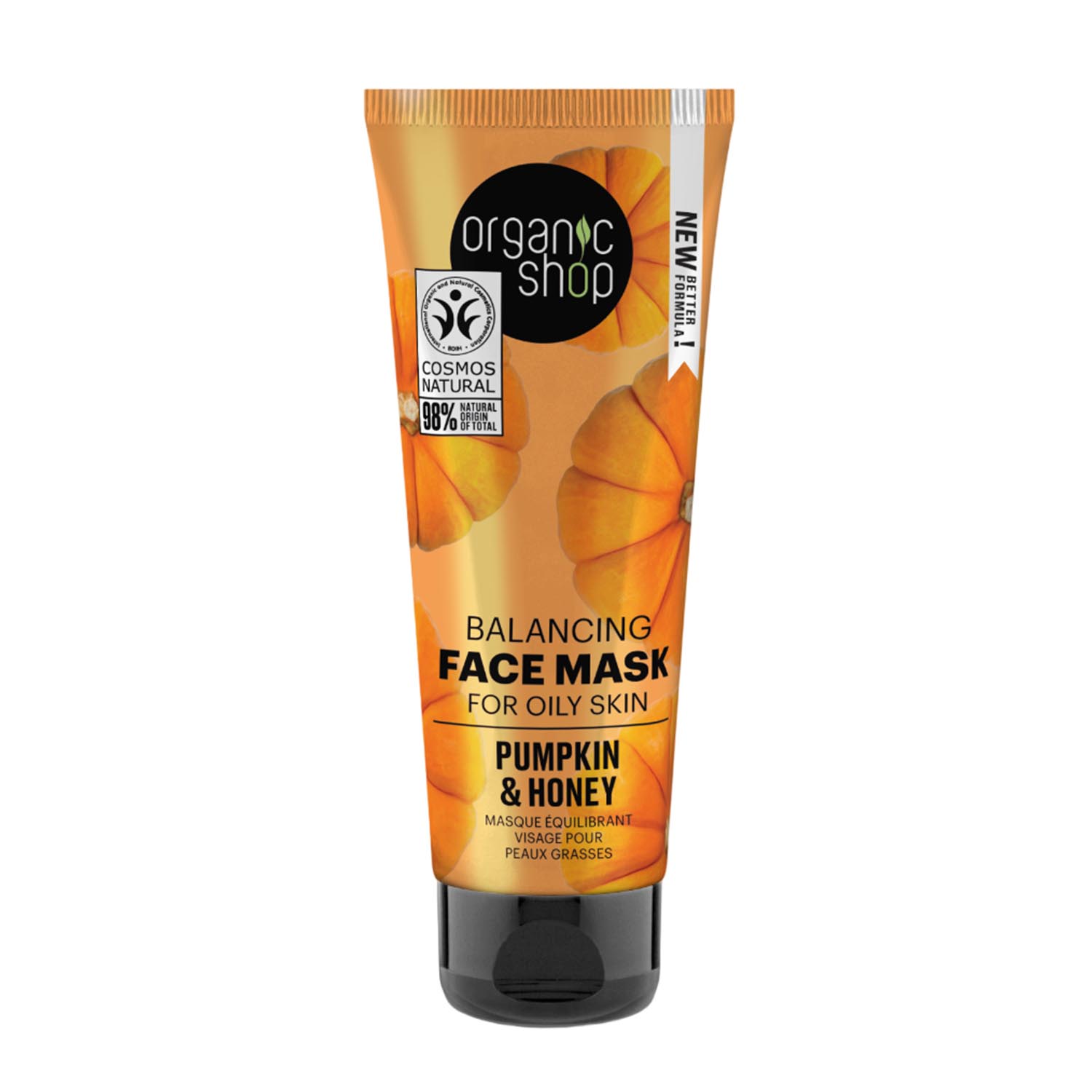 Organic Shop Pumpkin Face Mask Oily Skin 75ml