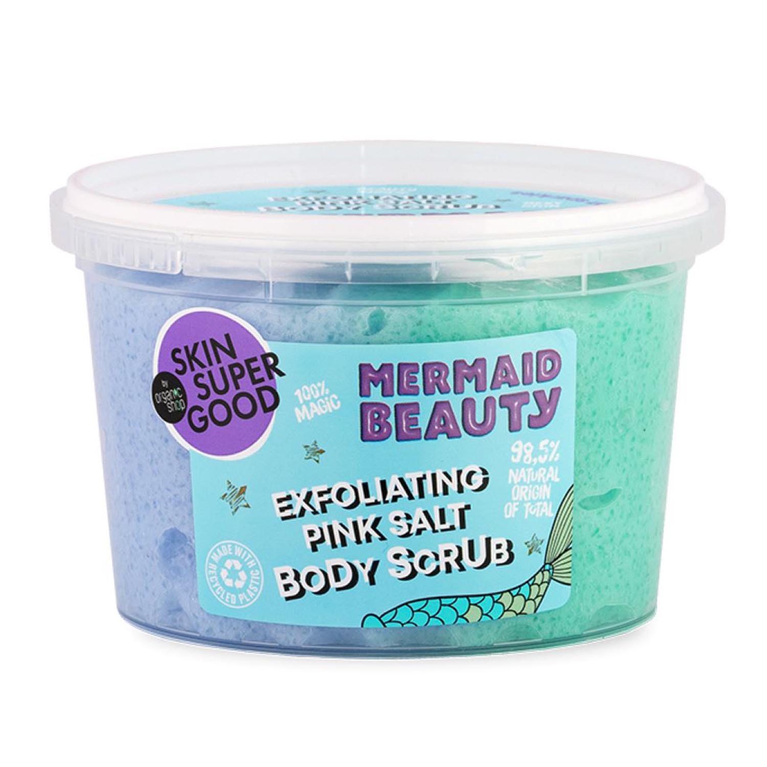 Organic Shop Mermaid Beauty Body Scrub Pink Salt 250ml