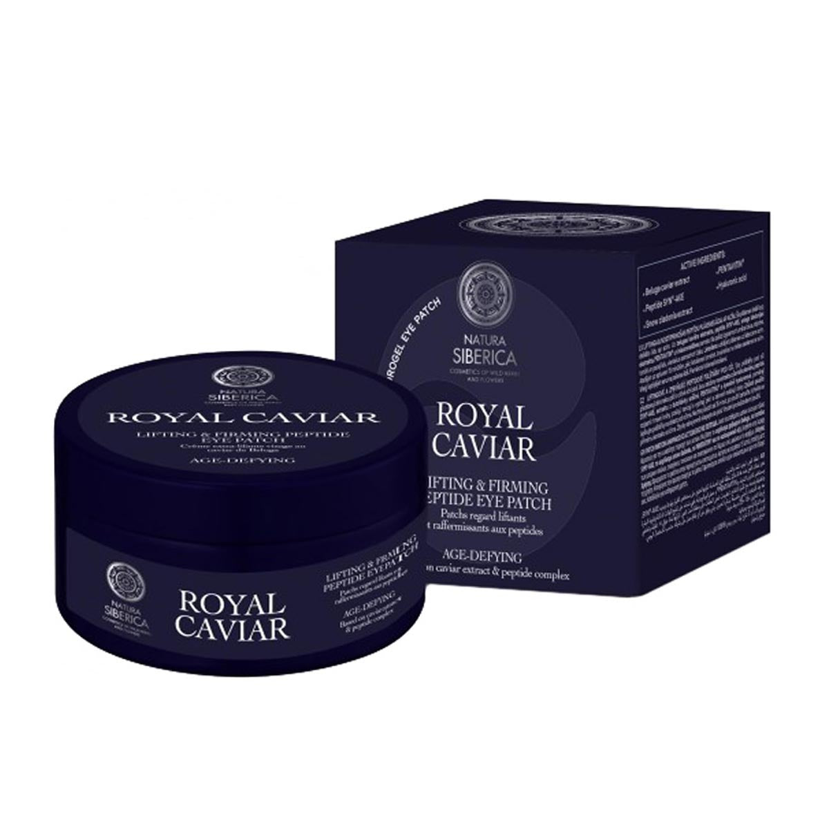 Natura Siberica Royal Caviar Eye Treatment Peptide Patch 60 jednotek