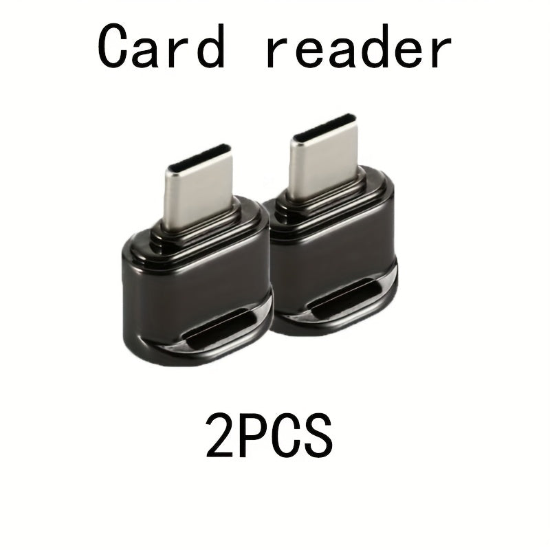 TEMU 2.0 Usb-c Sd Card Reader Adapter, , , For Games & Cameras, Simple Memory Card Access, No Battery Required, Transfer, Camera Card