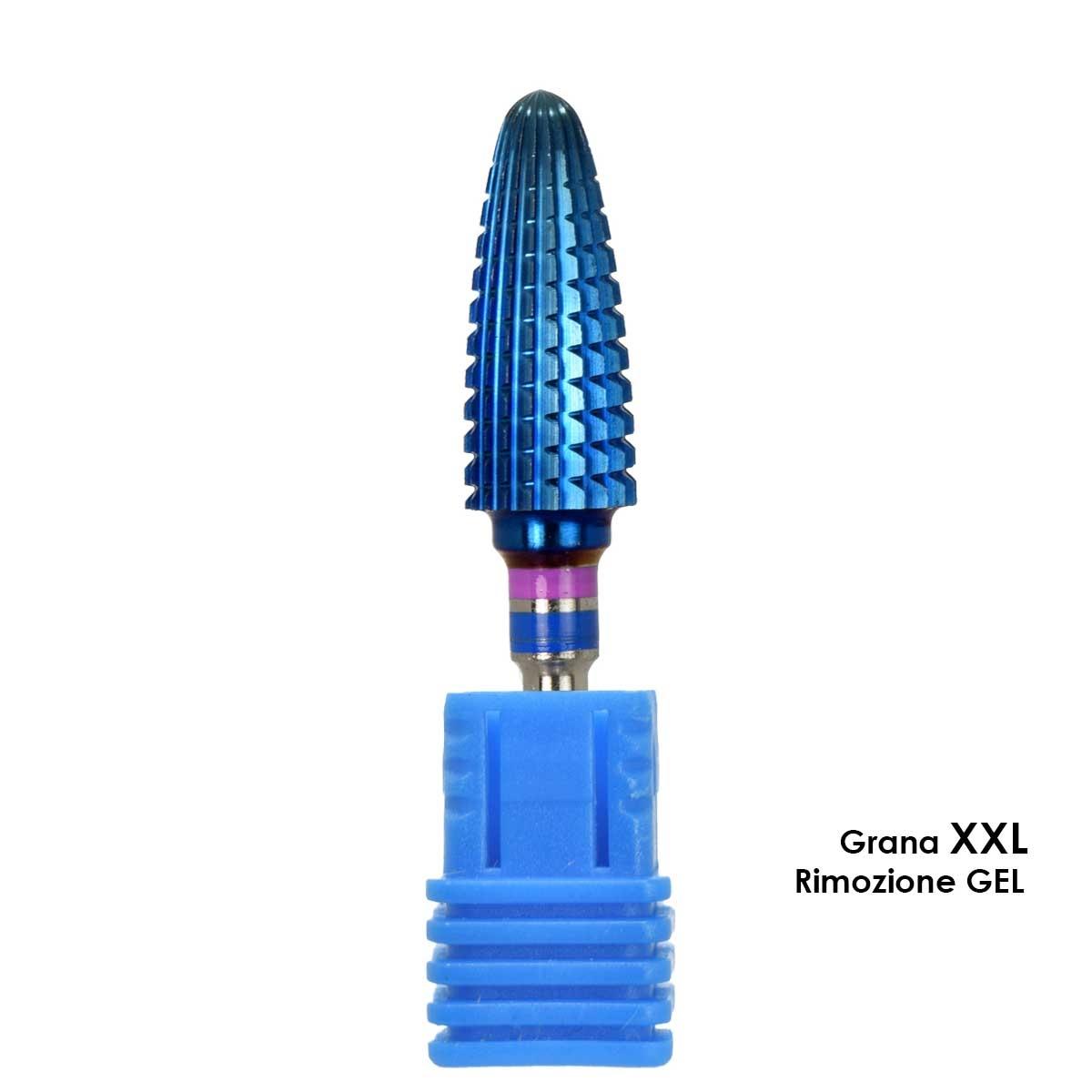 Melcap tungsten carbide tip shark shape xxl grain for gel removal