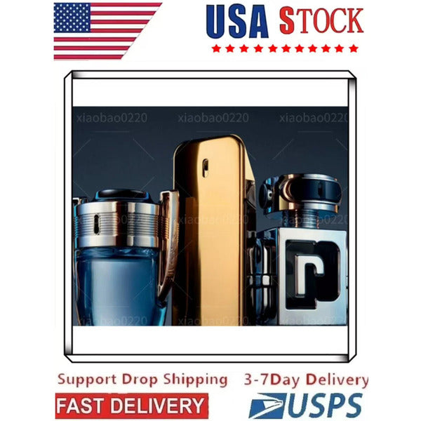 US 3-7days High quality hot sales man Cologne fame edp 4*30ml 4pcs Gift box set Eau de Toilette Perfume women Deodorant Spray for quick delivery