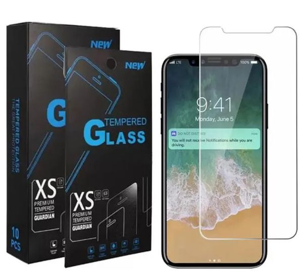 2.5D Clear Screen Protectors 0.33 NO BUBBLE Tempered Glass For iPhone 16 15 14 13 12 11 Pro Max XS XR Samsung A55 a35 m35 a16 a06 a36 google