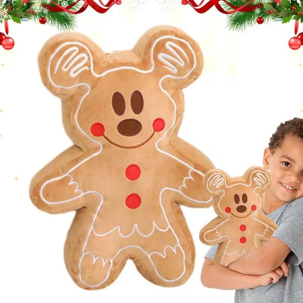 Gingerbread Man Christmas Doll Throw Plushies Party Supplies Home Decor 241021