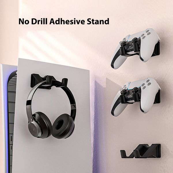 Dust Mesh Cover Net for PS5 Console Wall Mount Controller Stand Holder for PS5 PS4 Xbox Switch Headphone Headset Fast Shipping