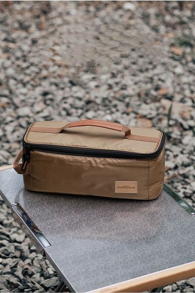 tote bag designer outdoor picnic tableware, cups, and utensils storage bag for mountain guests, stove head gas cylinder storage bag, miscell