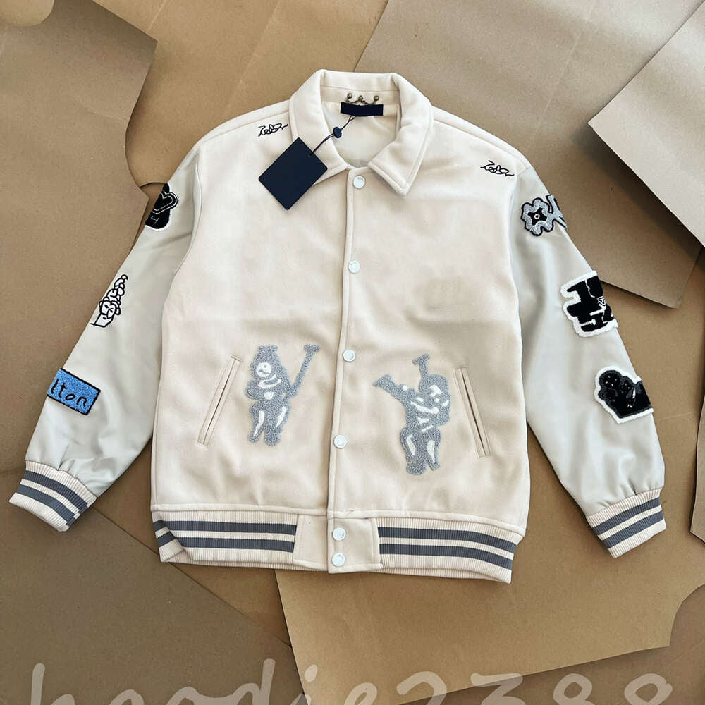 10A new fashion Baseball Coat Uniform Fashion Jacket Single Breasted Warm Jackets Couples Women Men Varsity Coats Men&#039;s Designer Clothing top