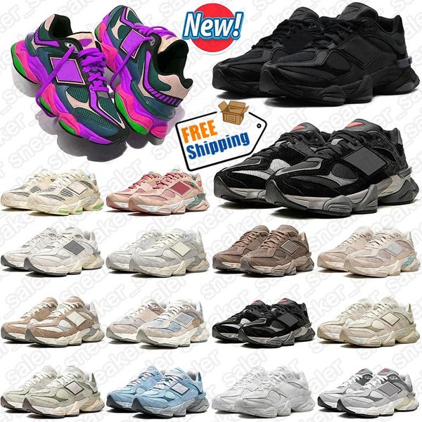 free shipping new 9060 shoes designer Triple Black Leather Quartz Grey Sea Salt White Brown Olive blalance Pink Blue Purple Mens Trainers Ou