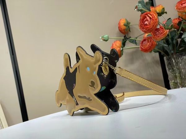 Mirror quality LUXURY designer floral hand bag woman Craggy crossbody bags lambskin mini coin purse pouch bag shoulder bag evening bag clutc