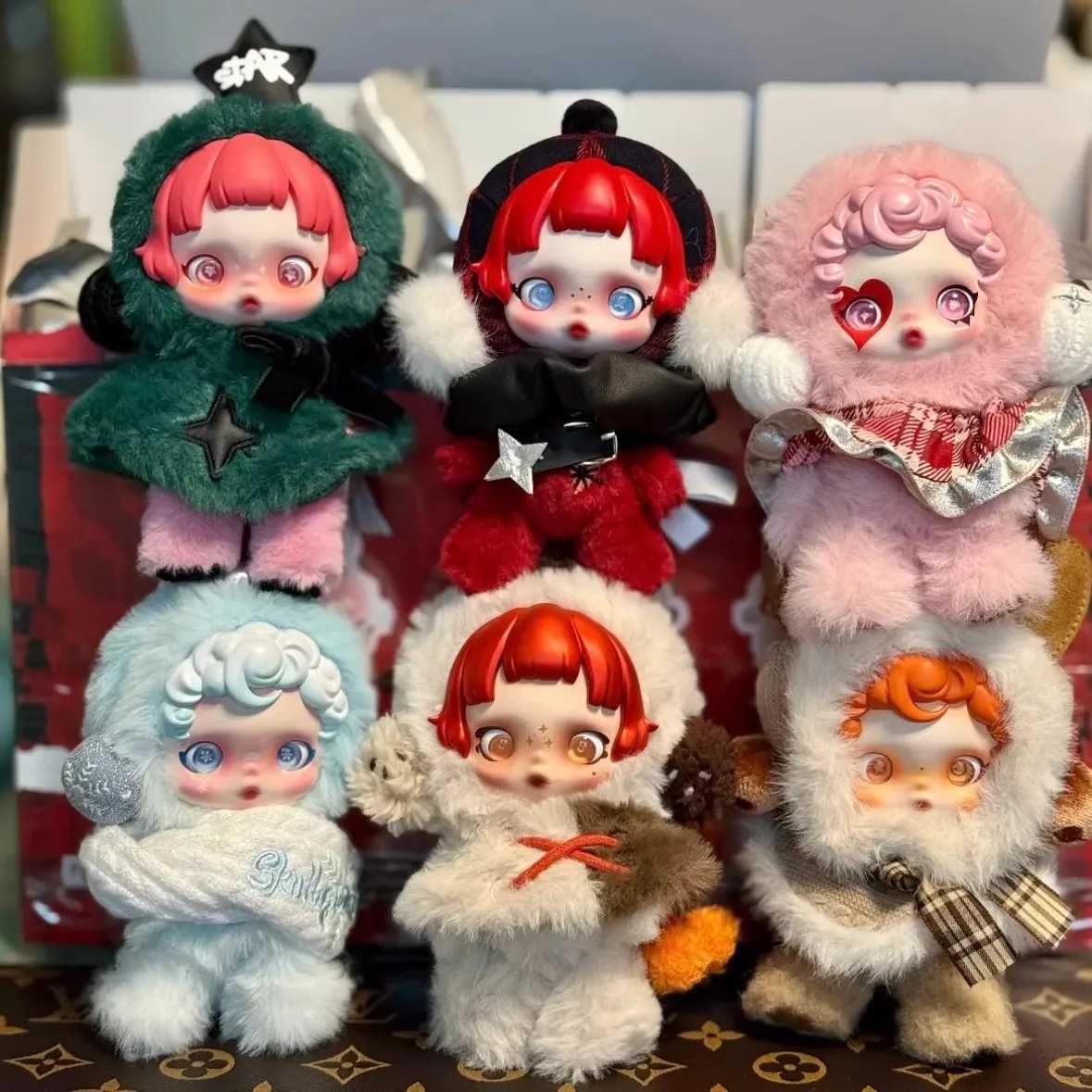 New Bubble Mart SKULLPANDA Winter Symphony Series Plush Doll Blind Box Gift X250606