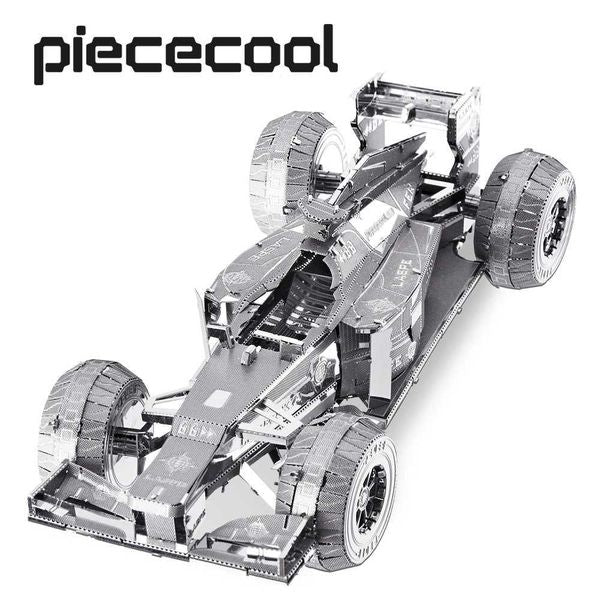 3D Puzzles Piececool 3D Metal Puzzle - Racing Model Architecture Puzzle Toy Adult Christmas Gift Y250112N6D3