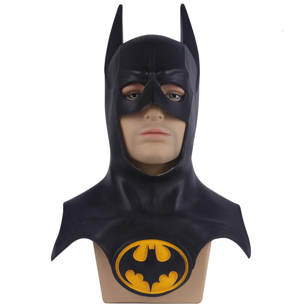 Party Masks Bat Mask Man&#039;s and Woman&#039;s Face Masks Latex Full Head Bruce Wayne Mask Props 1989 Version Cosplay Mask Bruce Wayne Bats Man 23