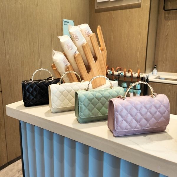 Handbag Hasp Clasp Flap Bag Designer Bag Classic Letters Argyle Grid Grain Handle Bag Design Underarm Bag Fashion Chain Bag Crossbody Bag Sh