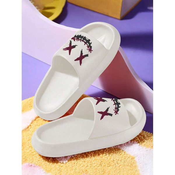 Men&#039;s Personality Multifunctional Fashion Pattern Printed Eva Slippers, Suitable For Indoor-Outdoor, Water Sports, Daily Casual ddmyOct