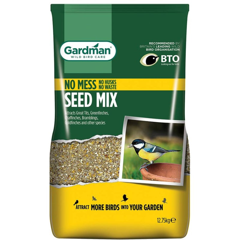 Gardman Wild Bird Food No Mess Seed Mix - 1kg