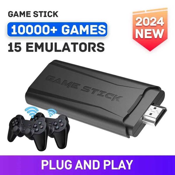 2024 New Gaming Stick Retro Gaming Console S2 Pro with 10000 Games 15 Email PS1-GB-FC-MD-GBA Video Game Player Y241109