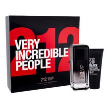 Carolina herrera 212 VIP Menn Svart EDP gavesett 100 ml og dusjgelé 212 VIP Menn Sort 100 ml - 100 ml