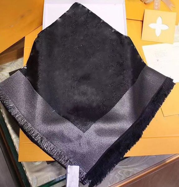 Scarf Designer Fashion real Keep high-grade scarves wool Silk style accessories for women Twill Scarve 17 colors 140cmx140cm