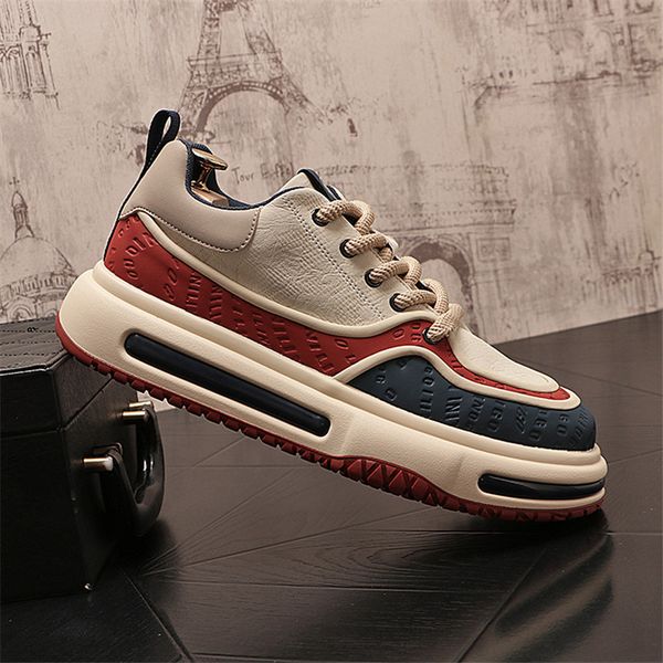 Mexico Designers Wedding Party Shoes Autumn Fashion Breathable Light Versatile Sneakers Round Toe Thick Bottom Walking Trainer Office Leisur