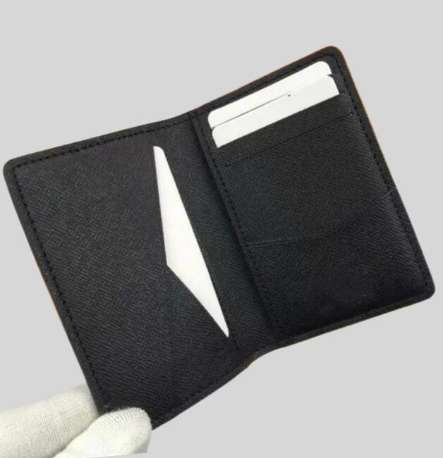 top quality POCKET ORGANIZER M60502 Men Designer Card Holders Fashion Short Luxury Multiple Wallet Key Coin Card Holder With box dust bag N63144