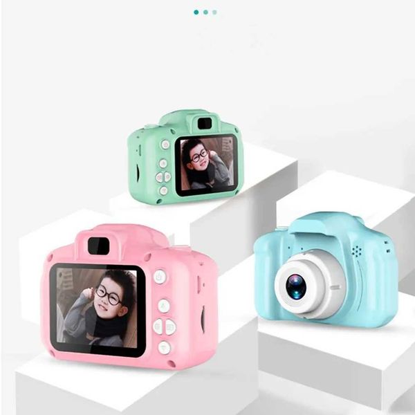 2.0 LCD Screen Size Cartoon Cute Smart Mini Camera Float Mini Digital Camera Gift Digital Camera X20 HD Childrens Birthday GiftM240803