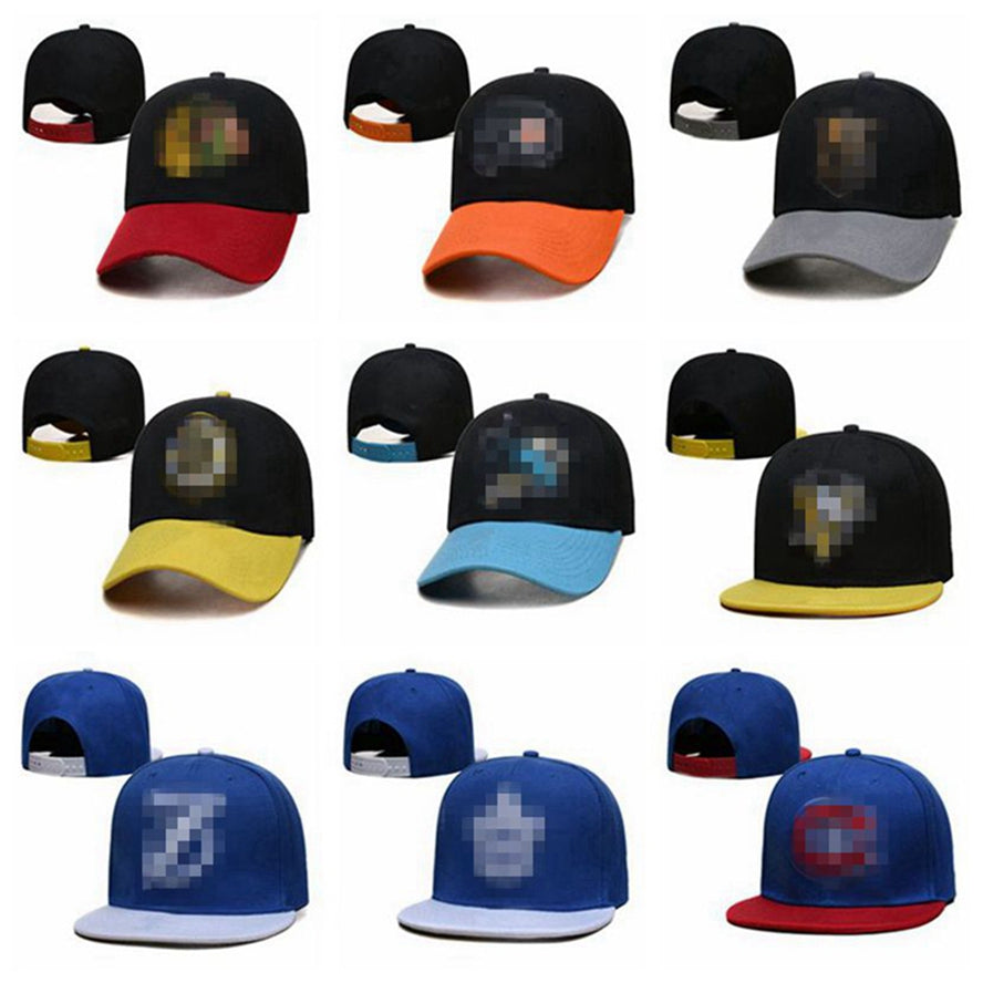 Penguins- Maple Leafs- Baseball Caps Flyers- Sharks- Bruins- Canadiens- Blackhawks- Golden Knights- Blues- Islanders- Hip Hop Sport Adjustable men w