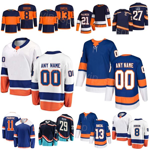 24 25 Stadium Series Hockey 8 Noah Dobson Jerseys 13 Mathew Barzal 21 Kyle Palmieri 29 Brock Nelson 27 Anders Lee 30 Ilya Sorokin 53 Casey C