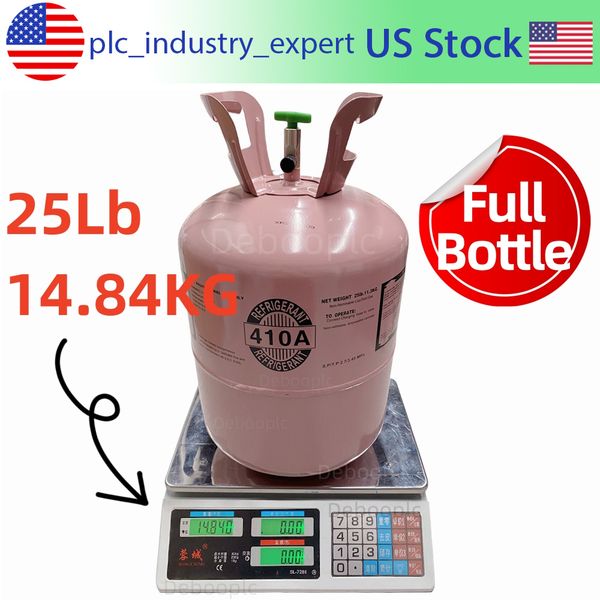 R410A 25lb Refrigerant Freon Steel Cylinder Packaging for Air Conditioners