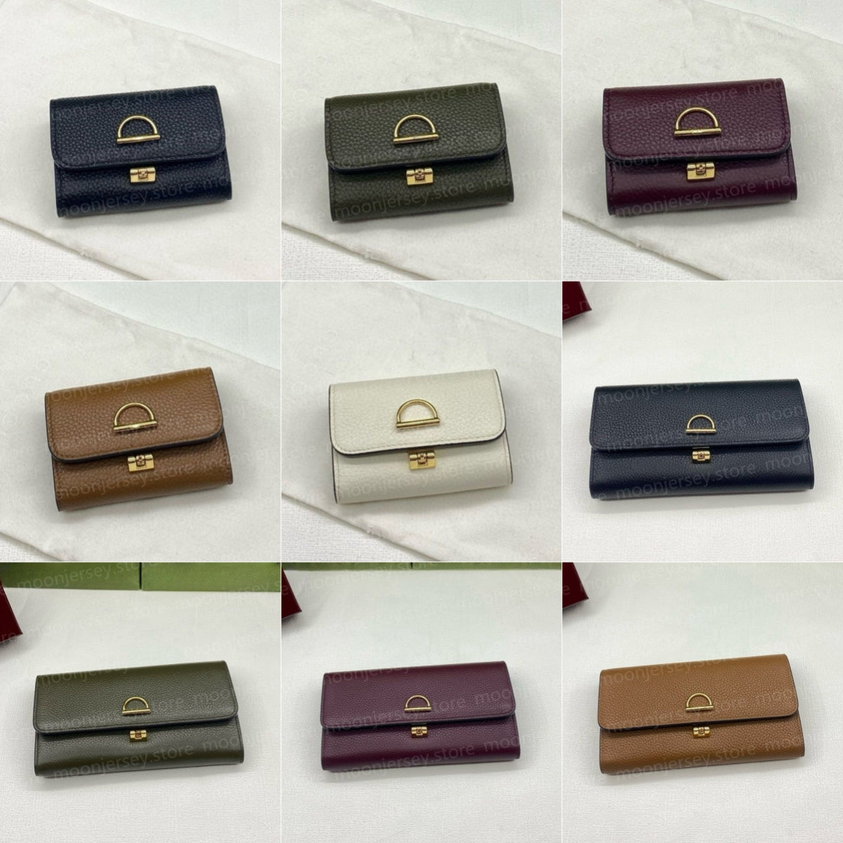 (go off picture not the description) 10A Premium Designer Wallets Women Men&#039;s Long Short Purses Fold Card Holders Festival Gifts 31145