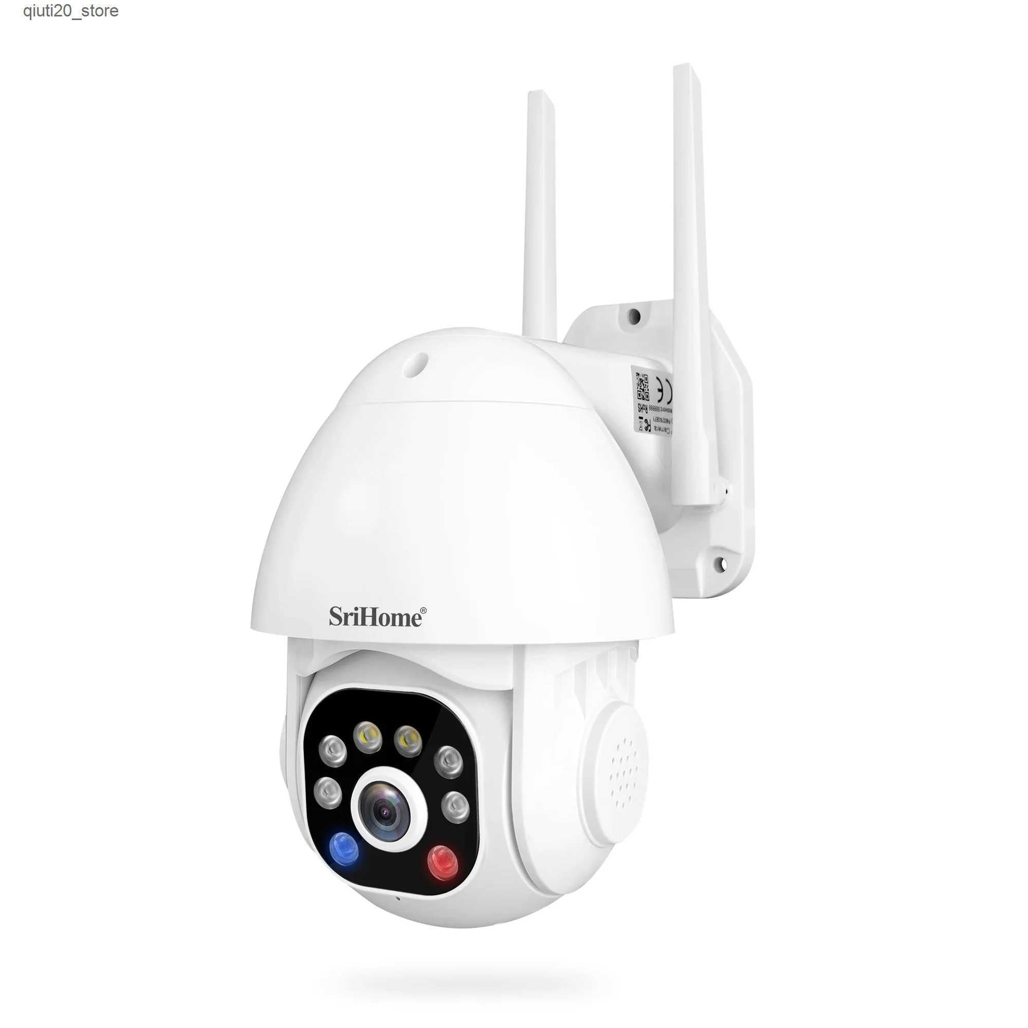 Cameras Sricam SH039B HD 1296P CCTV WIFI IP Smart Home Waterproof Color Night Vision Security Protection PTZ Monitoring Video Camera L240910