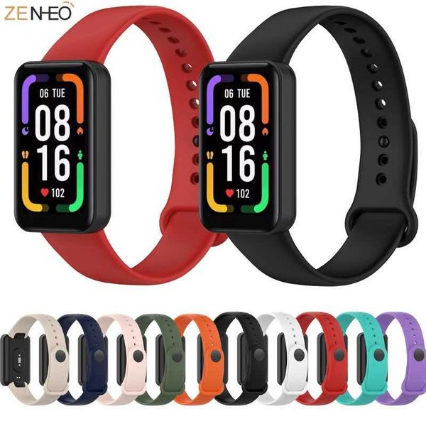 New Arrival Suitable for Mi Band Pro bracelet replacement with soft silicone Wahband and suitable for Mi Band Pro sports wristband Correa Z2