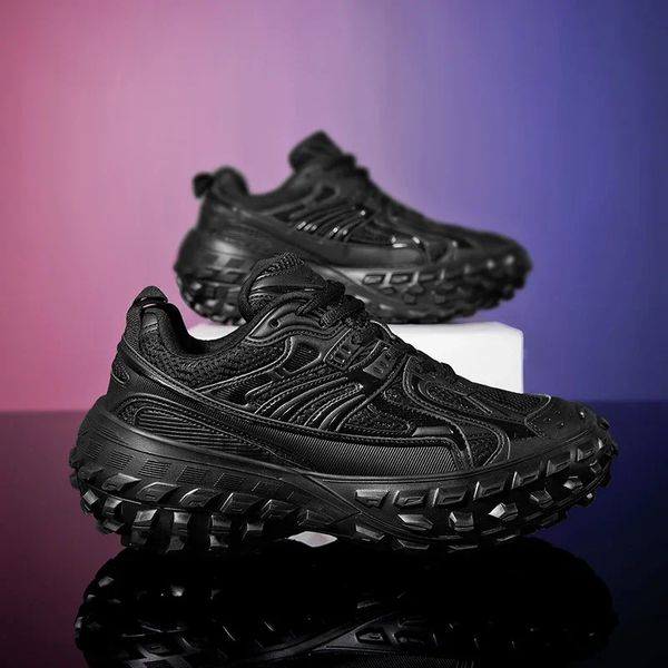 Tire For Men And Women&#039;s 2024 Summer New Thick Soled Height Increasing Couple Tank Dad Shoes