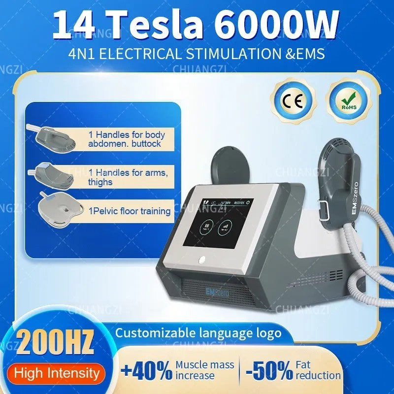 Beauty items DLS-EMSzero Sculpt 2-4-5 Handles NEO Muscle Stimulator fat burning sculpting machine