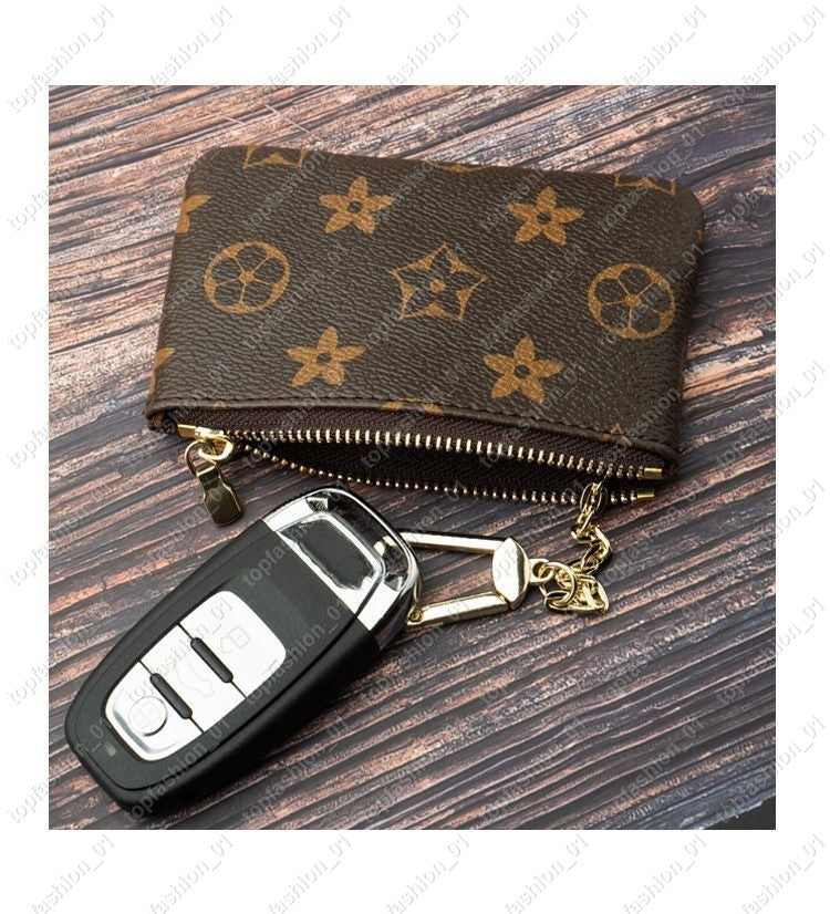 key case Wallets Holders Designers Luxury Genuine Leather Wallets Fashion Designer Wallets Retro Handbag For Men Classic Card Holders Coin Purse Wit