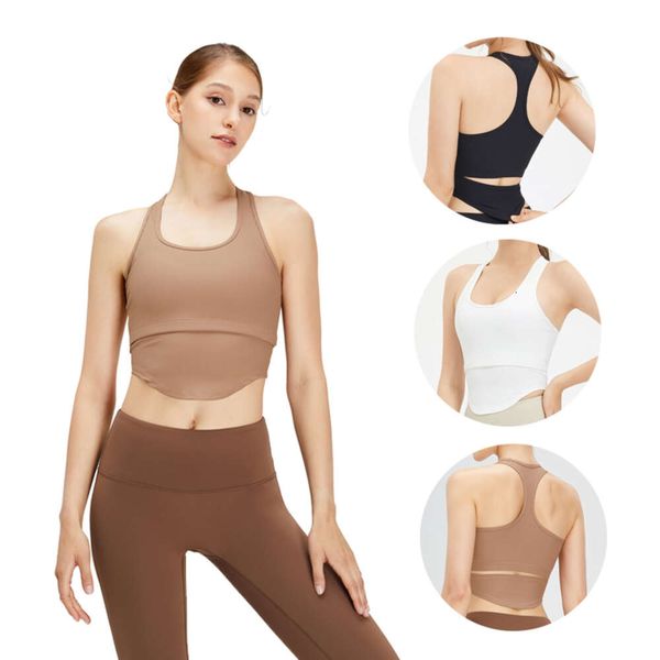 Sports Bra for Women Yoga Tank Tops Sleeveless Fitness Workout Cream Feeling Running Crop Tops Casual Summer