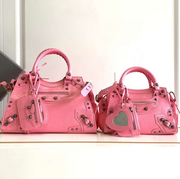 new Women Neo cagole Motorcycle bag shoulder Bags luxury Designers Genuine leather crossbody clutch wallet purse Cool Classic city handbags