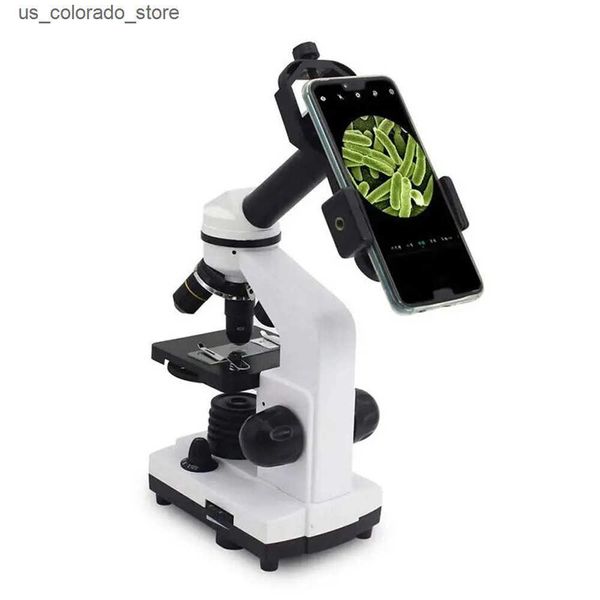 Cell Phone Mounts Holders Telescope-Microscope Attached Cell Phone Photo Holder Universal Plastic Telescope Smart Phone Adapter Mount L24091