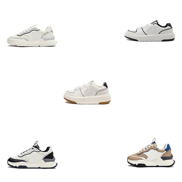 Platform Sneakers New Designer oversized sneakers Casual Mens Women Shoes Breathable Leather Suede Flats Lace Up white Sole running Sports T
