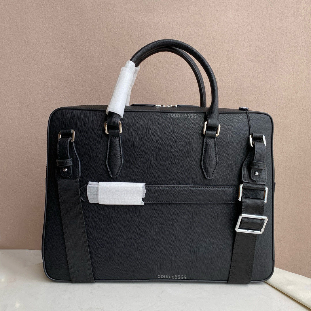 cowhide Briefcase designer bags luxury business handbag Laptop bag notebook bag briefcase computer handbags formal Shoulder bag Crossbody Messenger