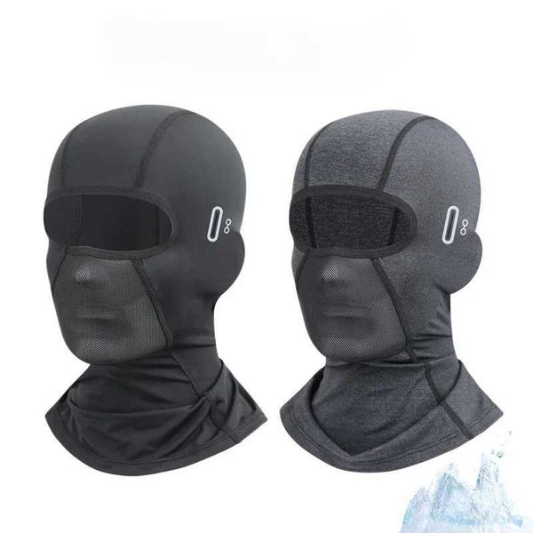 Summer Cycling Caps for Men Bicycle Helmet Liner Hat Motorcycle Balaclava Neck Bandana Hood Full Face Mask Running Face CoverXJ240828