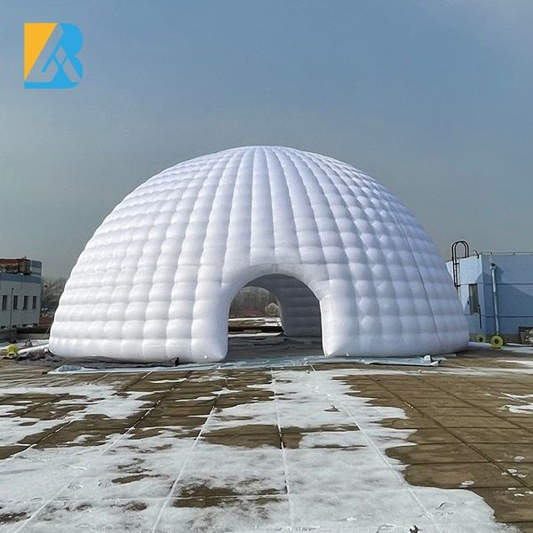 wholesale Business Inflatables Professional White Inflatable Rave Tent for Party Tent Rentals