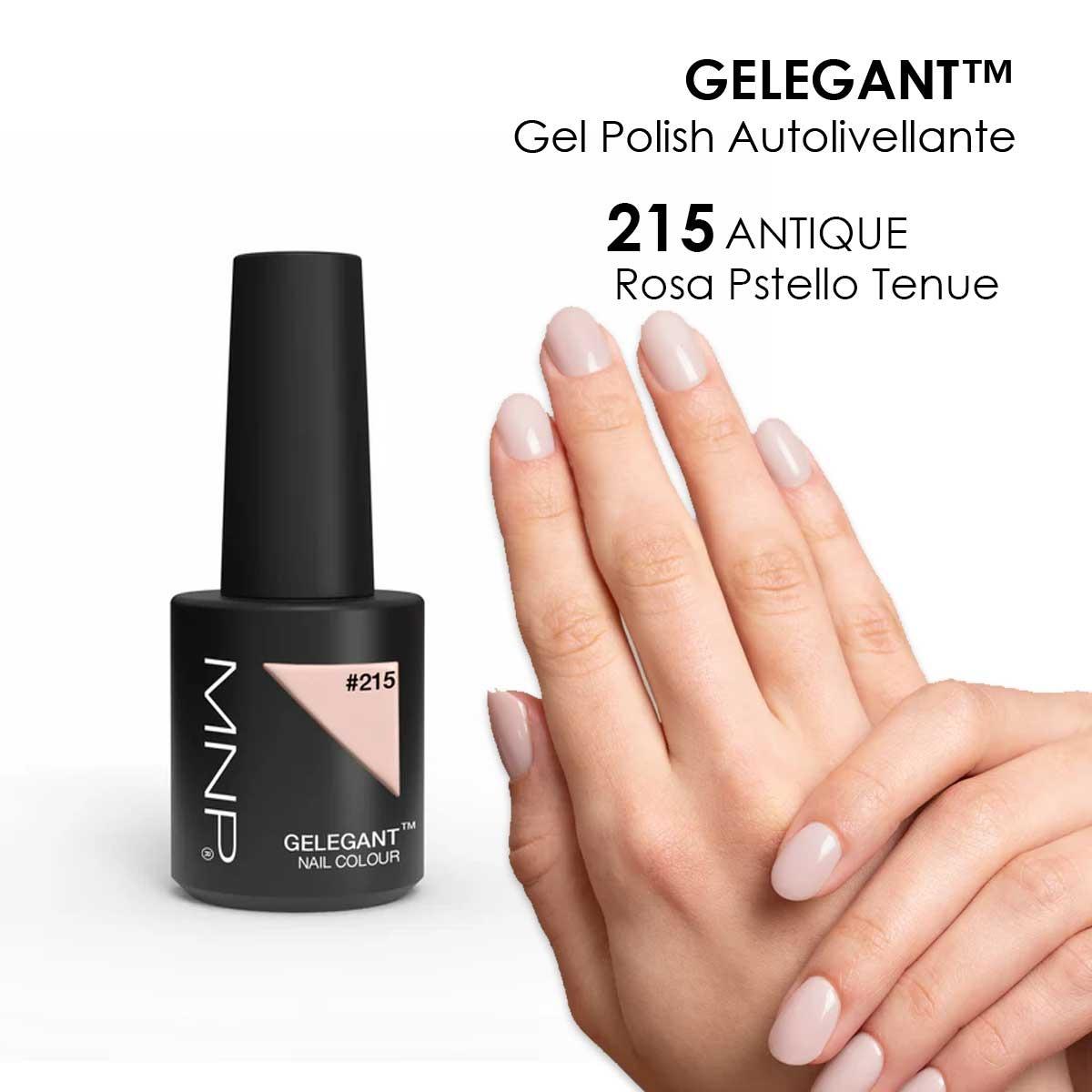 MNP MESAUDA GELEGANT Żelowy lakier do paznokci 8ml 215 Antyczny