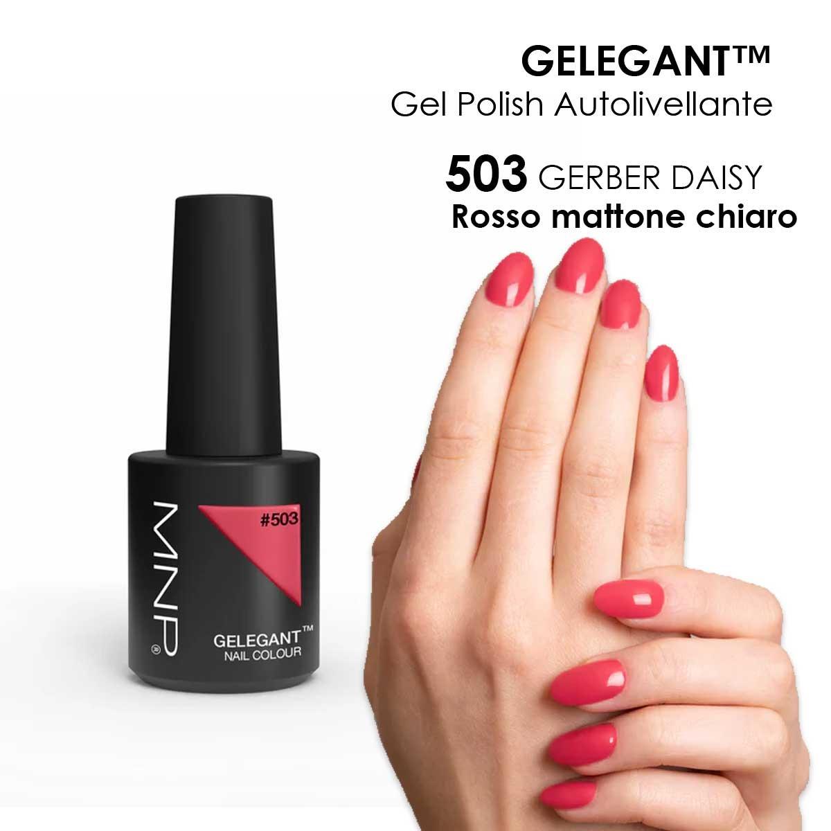 MNP MESAUDA GELEGANT Lakier żelowy do paznokci 8ml 503 Gerber Daisy