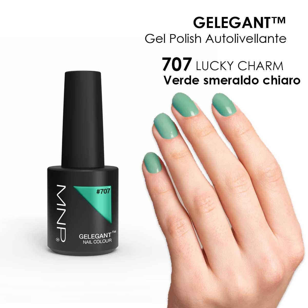 MNP MESAUDA Esmalte de uñas en gel GELEGANT 8ml 707 Lucky Charm