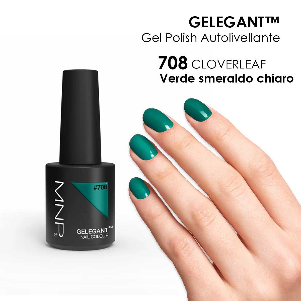 MNP MESAUDA GELEGANT Żelowy lakier do paznokci 8ml 708 Koniczyna