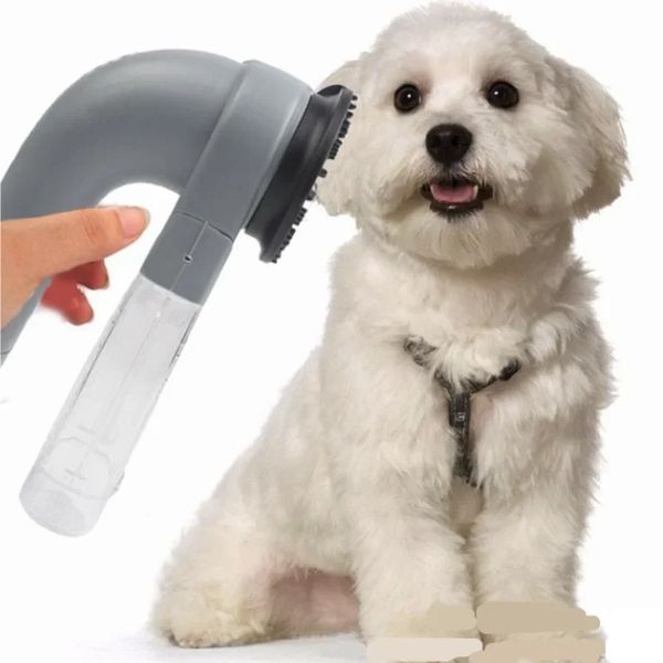 Electric Pet Hair Suction Device Cat Dog Massager Cleaning Hair Brush For Pet Vacuum Cleaner Wool Absorber Pet Grooming Supplies