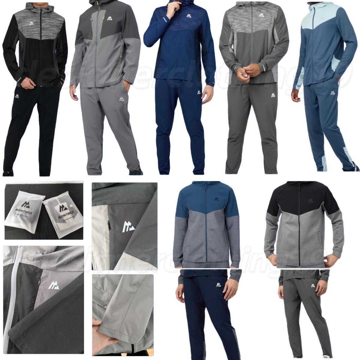 High quality NEW Style monterex tracksuit hot Latest model tech 3-piece set designer montirexs tracksuit sports fiess jogging suits quick dry sports