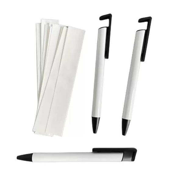 Sublimation Ballpoint Pens Blank Heat Transfer Pen with Shrink Warp School Office Writing Supplies Stationery