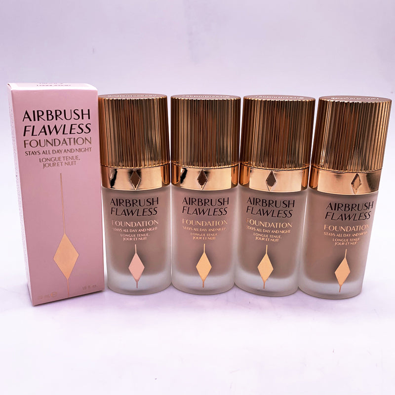 Airbrush Flawless Foundation Contour Concealer Full Coverage Foundation Complexion 30 ml Highlight Brighten Face Makeup